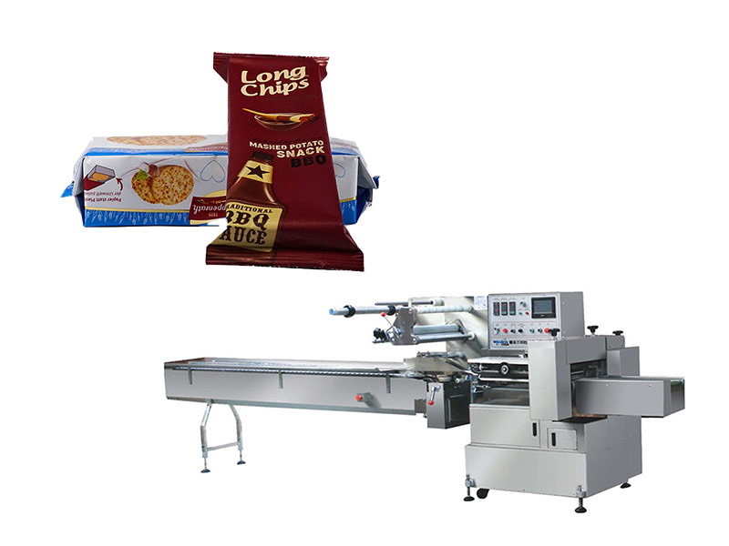Cellophane over wrapping machine for food biscuit and cookie WBG-ST Series