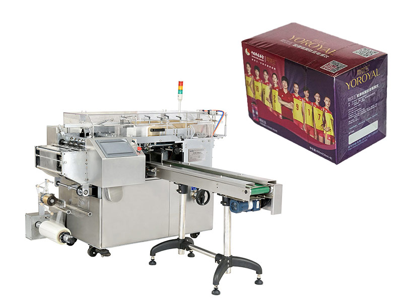 Automatic Cellophane Wrapping Machine with tear tape