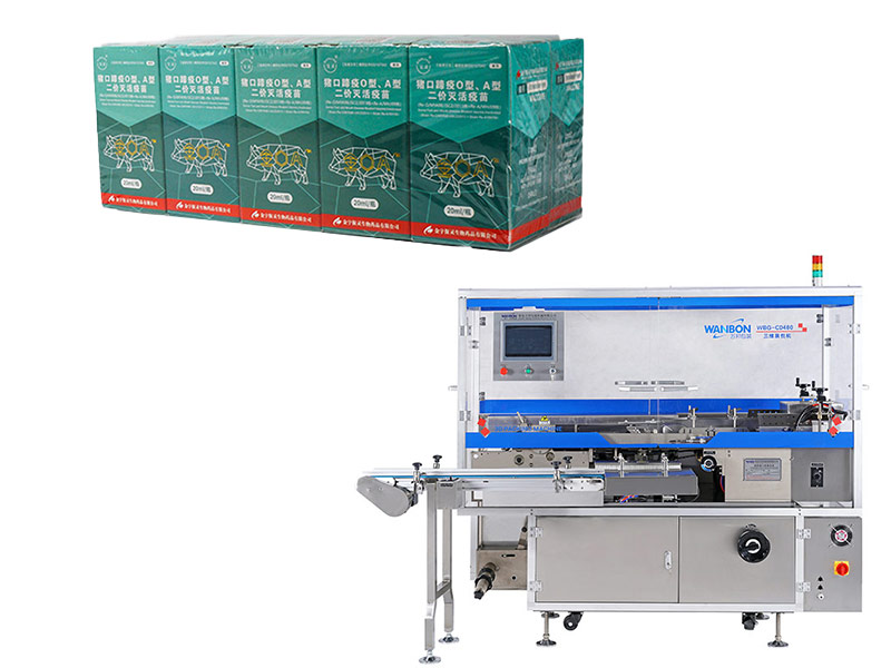 Pharmaceutical packaging machine solution WBG-QD480