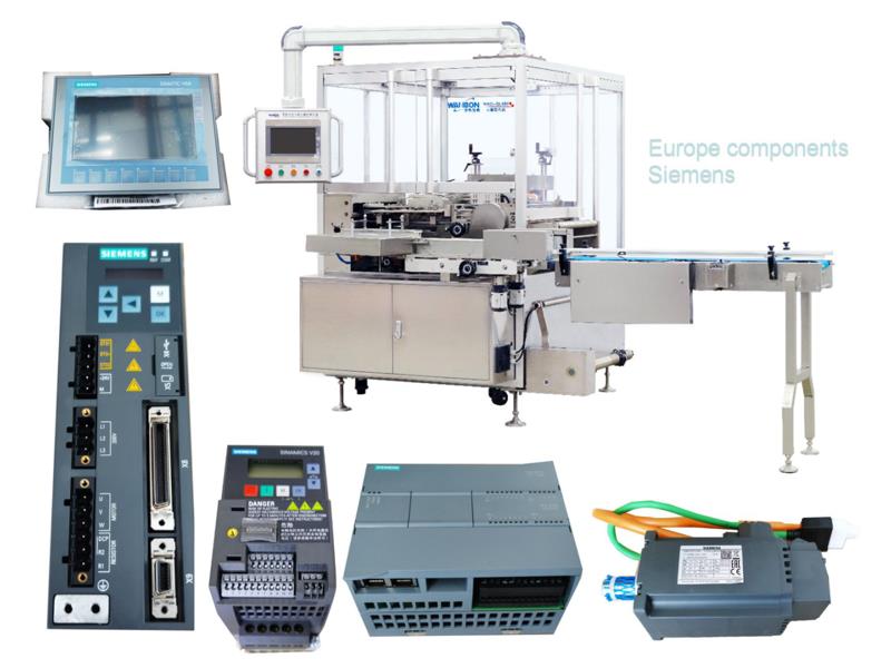 Simens PLC cellophane wrapping machine