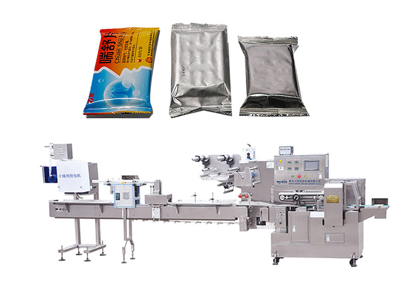 blister tablet flow packing machine