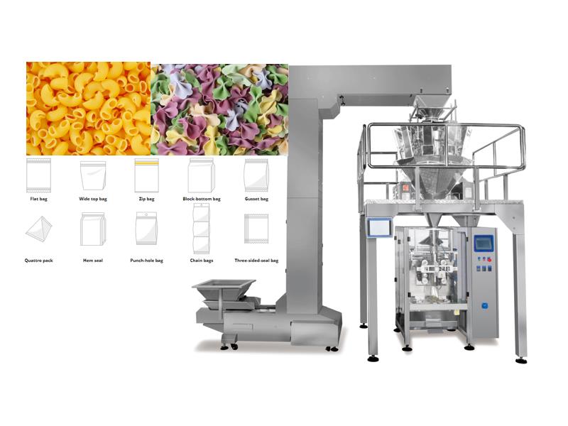 Automatic Potato Chips/Crisps/ Italian dry pasta packing machine for snacks