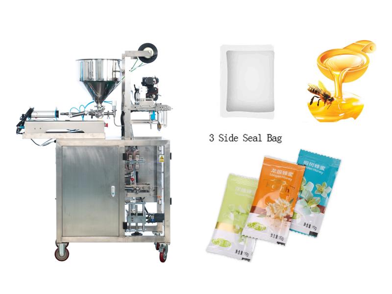 Automatic pesto sauce filling machine honey sachet stick bag packing machinery