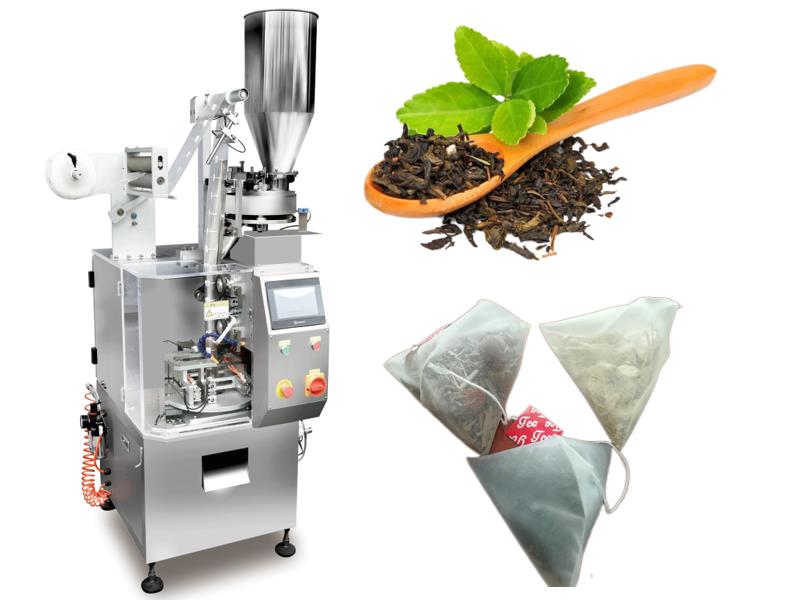 Triangle tea sachet bag packing machine for small business