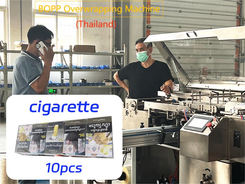 Cigarette Wrapping Machine WBG 380 to Thailand