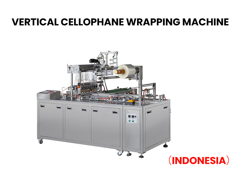 Vertical Cellophane Wrapping Machine for Perfumes Spot Sealing
