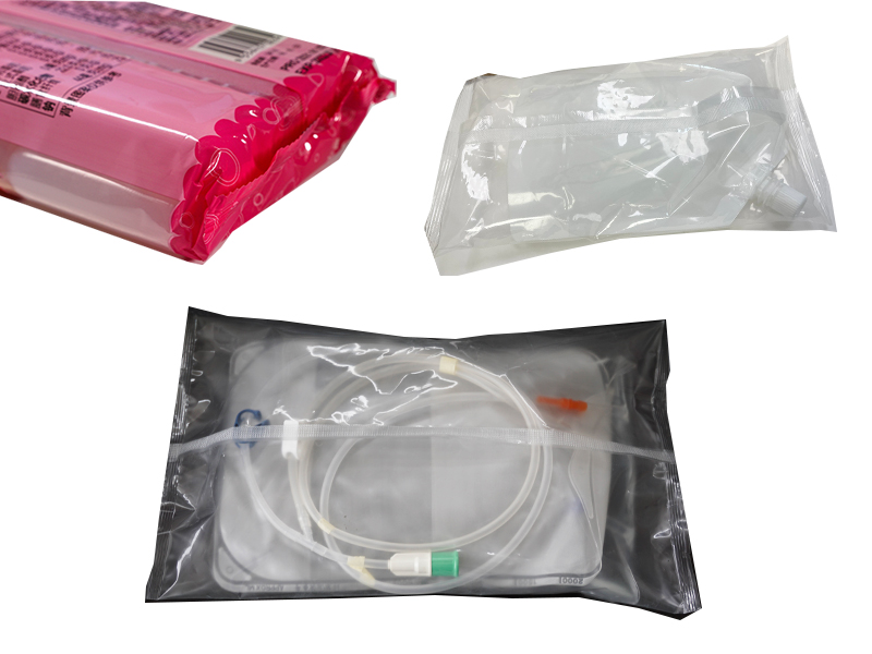 infusion bags flow wrapping machine