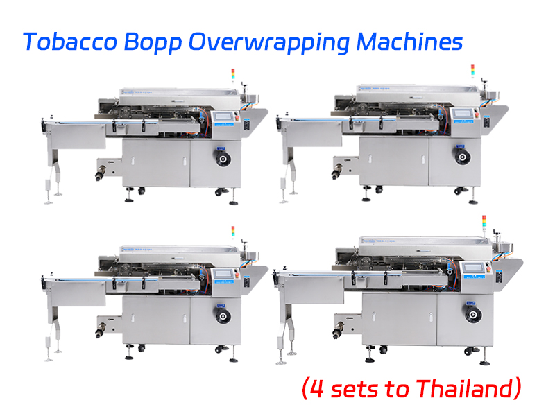 Tobacco Overwrapping Machines WBG- CD380 with Tear Tape