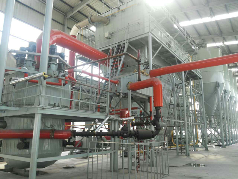 Steam air mill