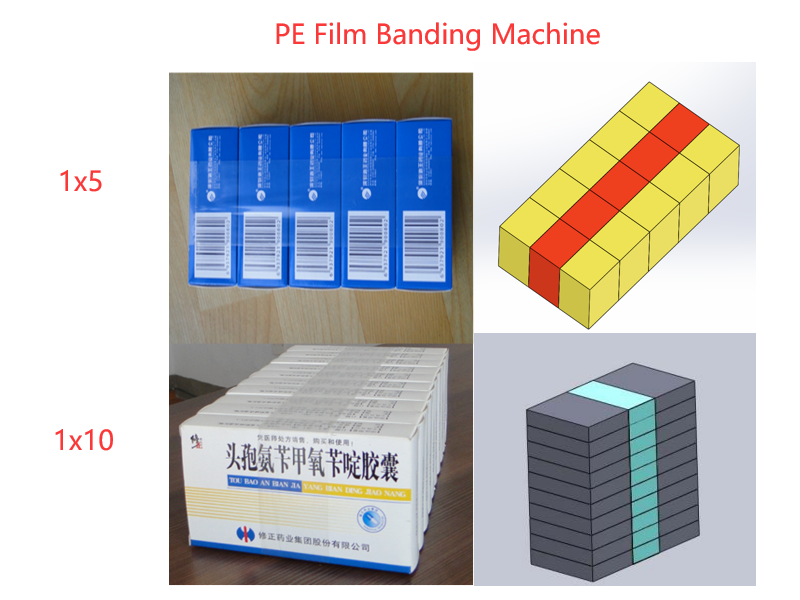automatic one-step strapping machine PE
